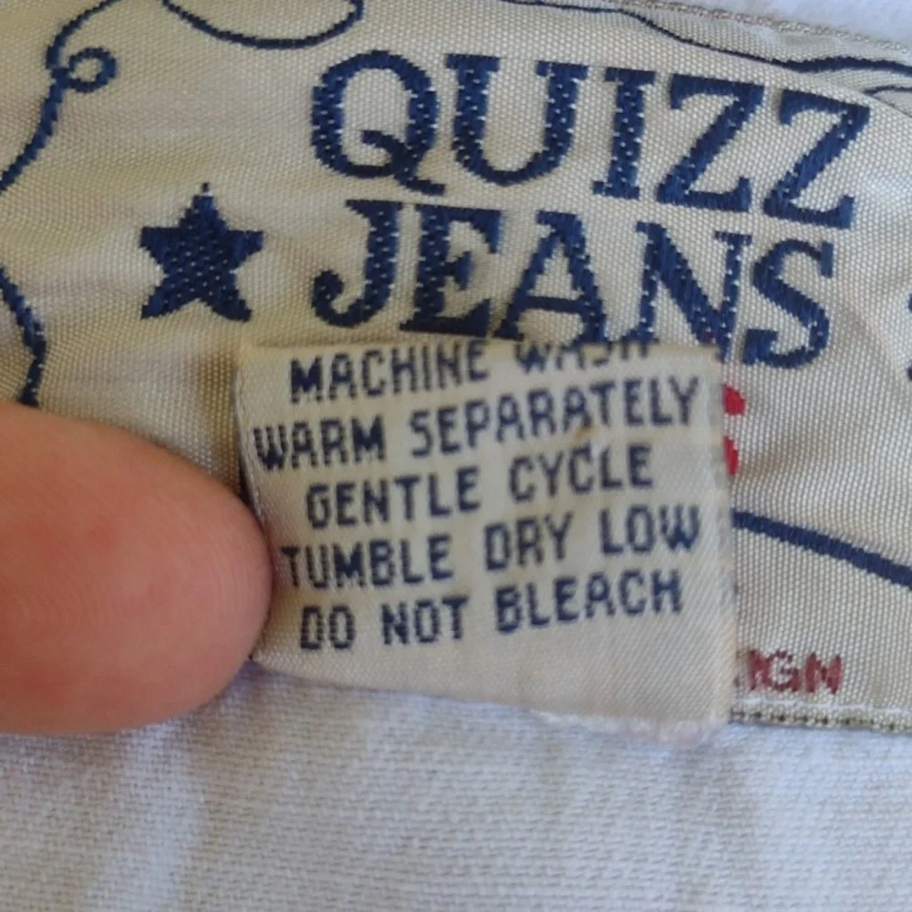 Worn Quizz Jeans Patriotic Stars and Stripes Button-up Cotton Shacket Women's 24 - Picture 10 of 11